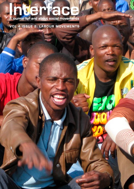 Striking workers in South Africa